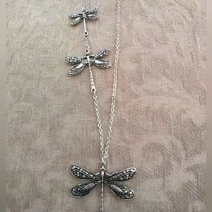 Art Nouveau Dragonfly Necklace